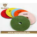 100mm Diamond Polishing Pads for Granite & Marble (SY-PL-T001)